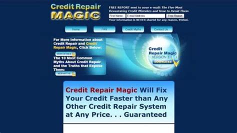 Credit refurbishment magic